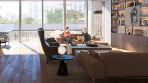 socio towers interior